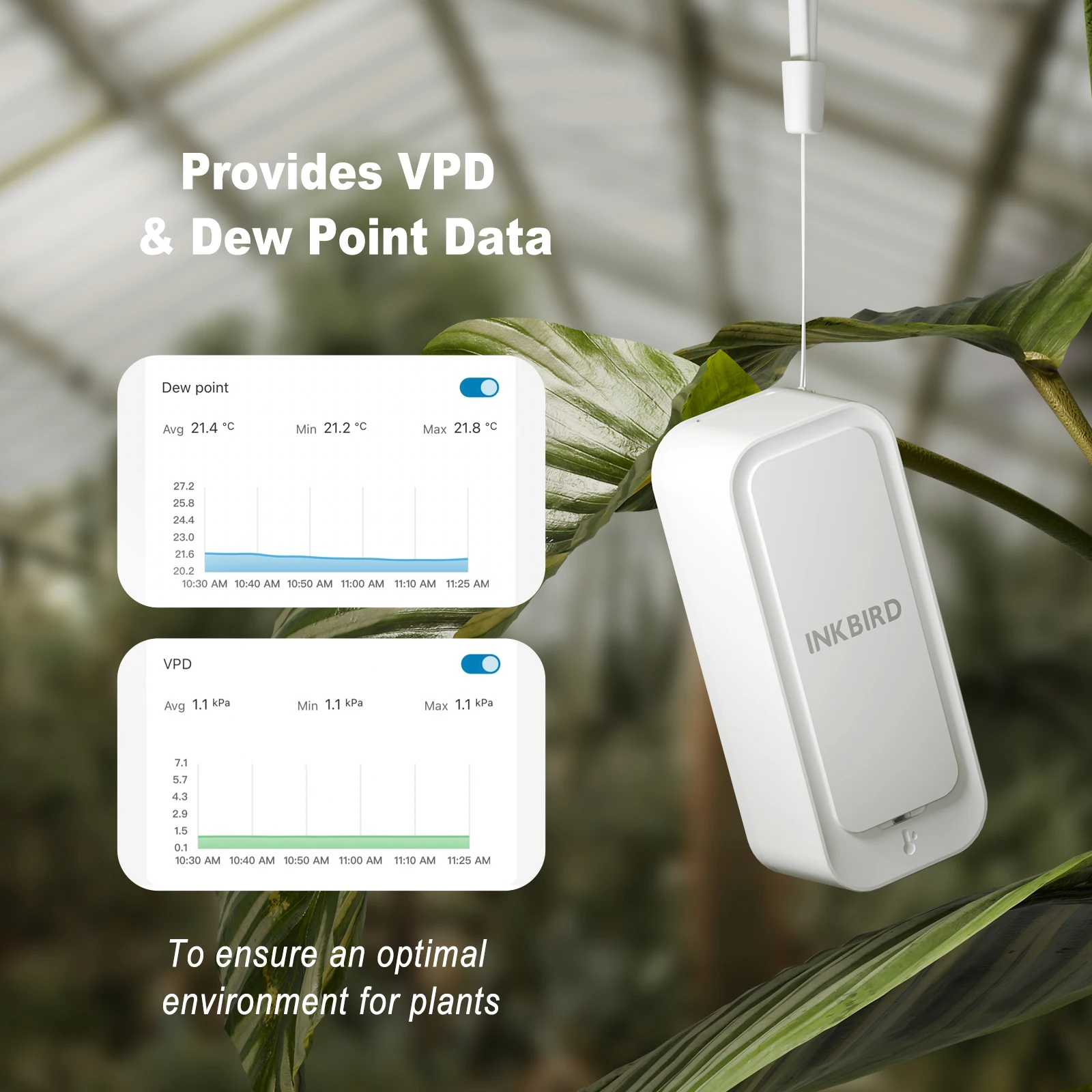 Imagem -06 - Sensor de Temperatura e Umidade Atualização Bluetooth 5.0 Termômetro Controlado Inteligente Higrômetro para Casa Interior e Escritório Inkbird-ith11-b