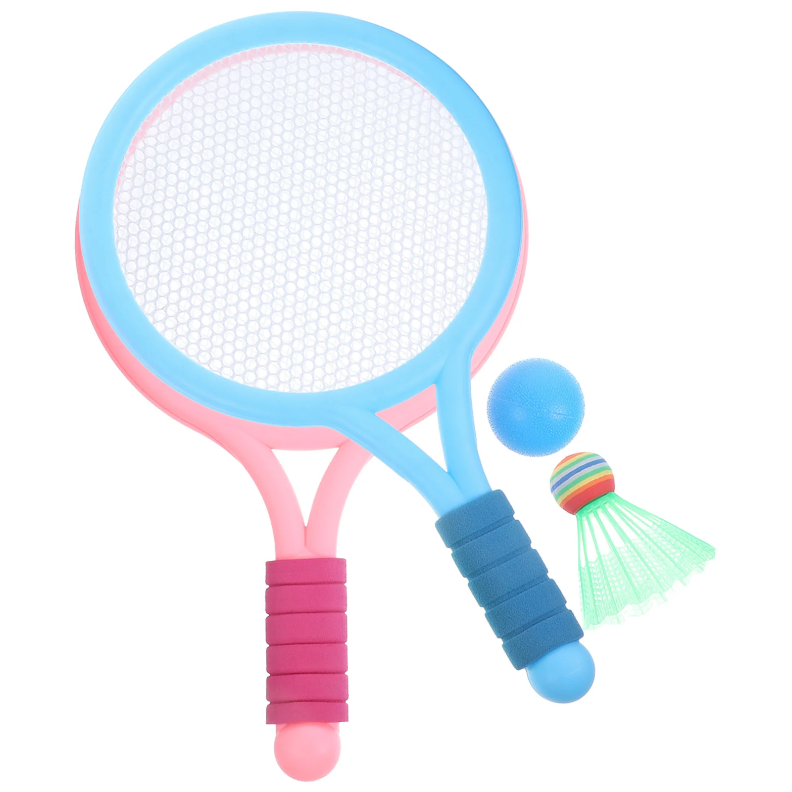 

Children's Badminton Racket Tennis Toys Kids Rackets Sports Playthings with Balls