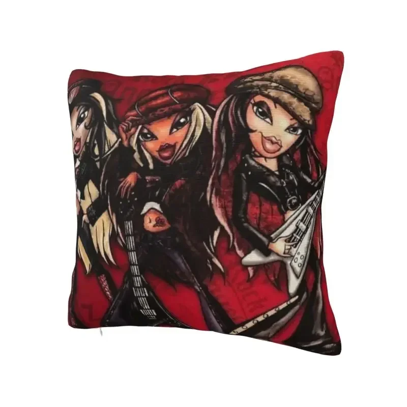 Bratzs Tv Movie Pillow Living Room Decoration Fashion Doll Cushions for Sofa Square Pillowcase