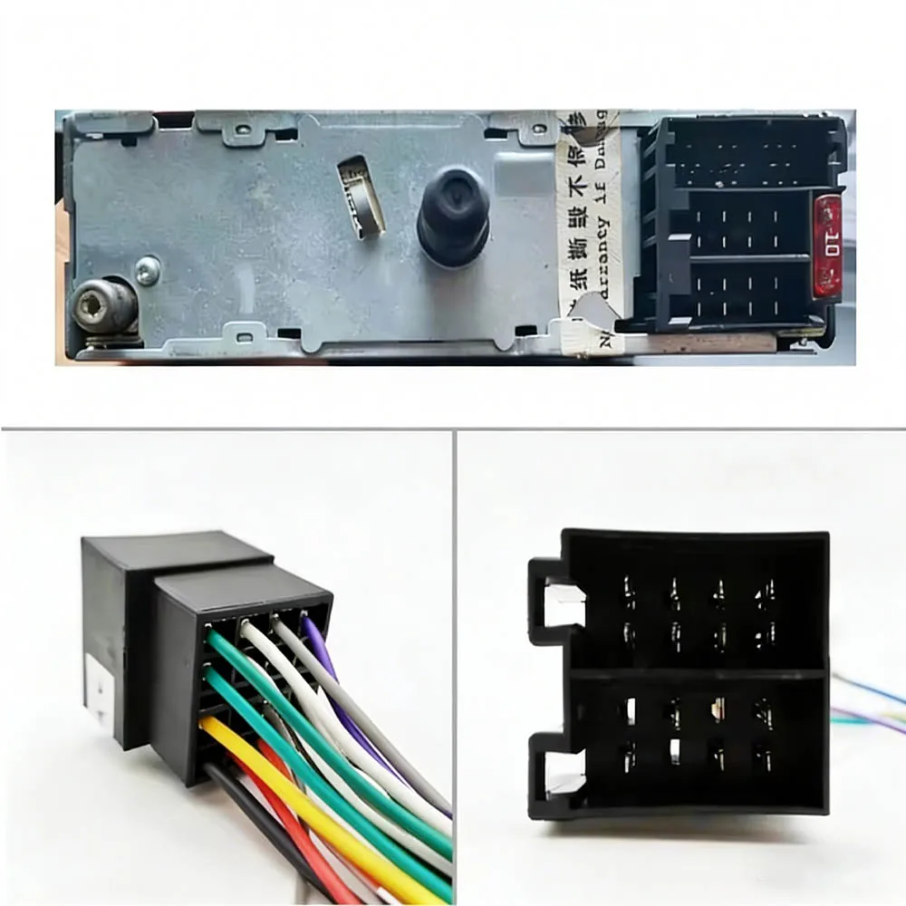 For Peugeot 206 307/Citroen Xsara ISO Wiring Harness,SWC Retention VAN Protocol,Car  Android Player DVD Stereo Radio Accessories