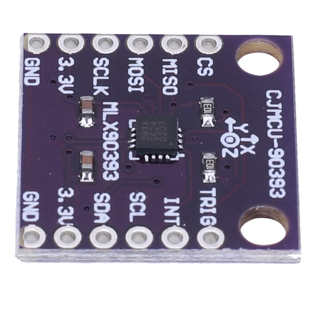 MLX90393 Contactless Digital 3D Hall Sensor Displacement Angle Rotate 3D Module 3D Position Of The Rotational Angular