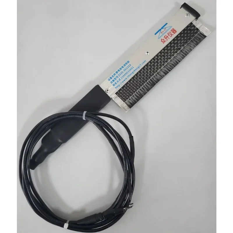 Standard static elimination brush in ESD electrostatic discharge immunity test, superconducting c-arbon fiber material