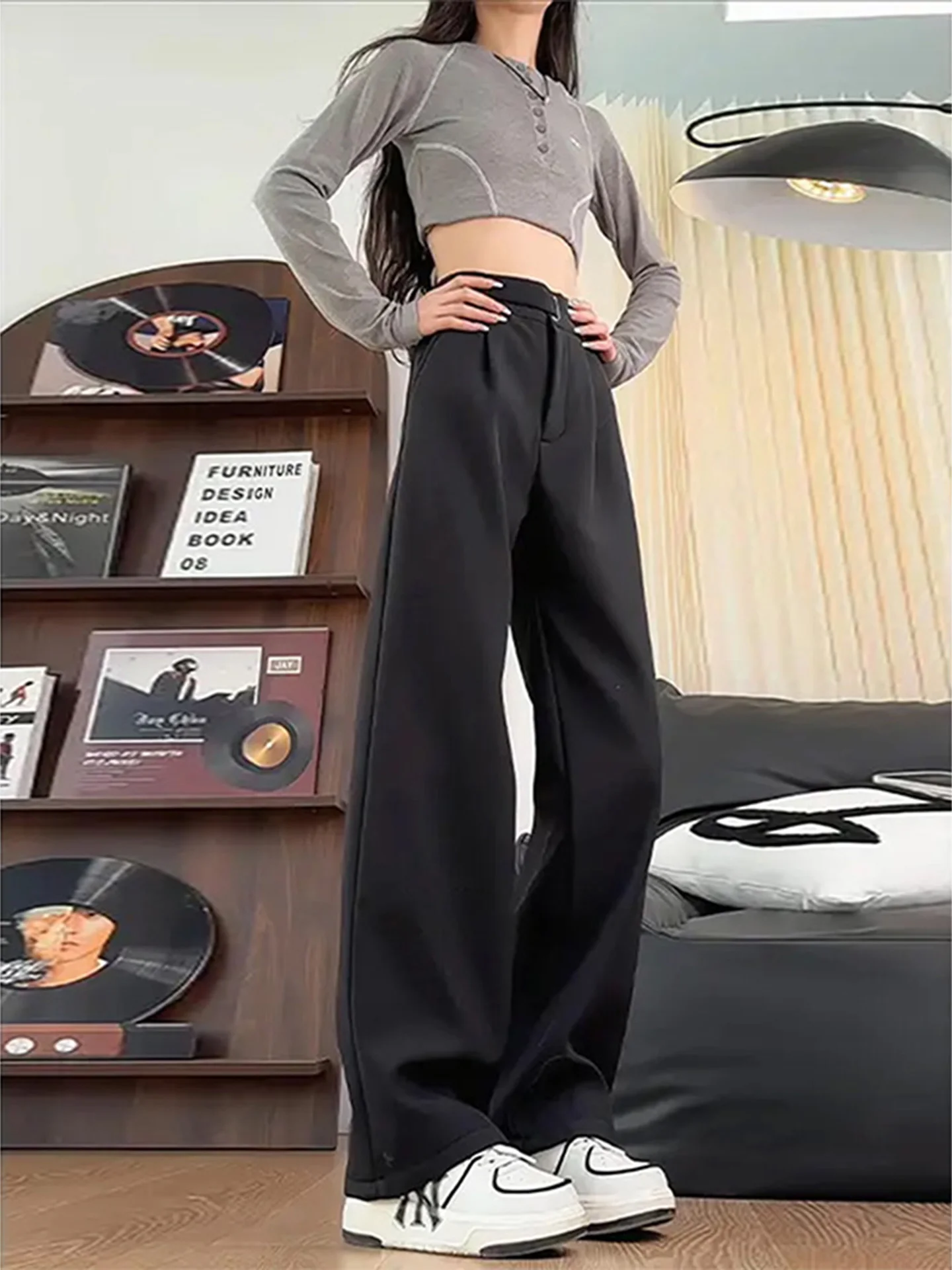 

Мужские брюки Cleanfit с флисовой подкладкой, прямого кроя, утепленные, осенне-зимние, повседневные, зауженные, маленьких размеров, модель «Нож»