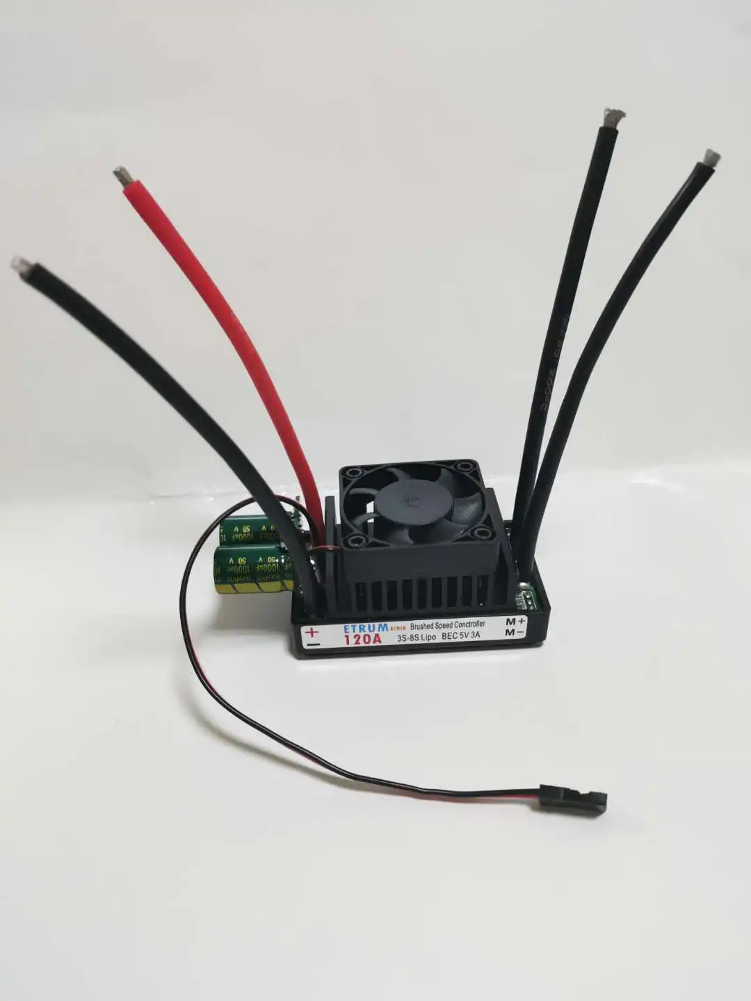 

12V24V32V 3S-8S 120A lawn mower, bi-directional brushed ESC ETRUM
