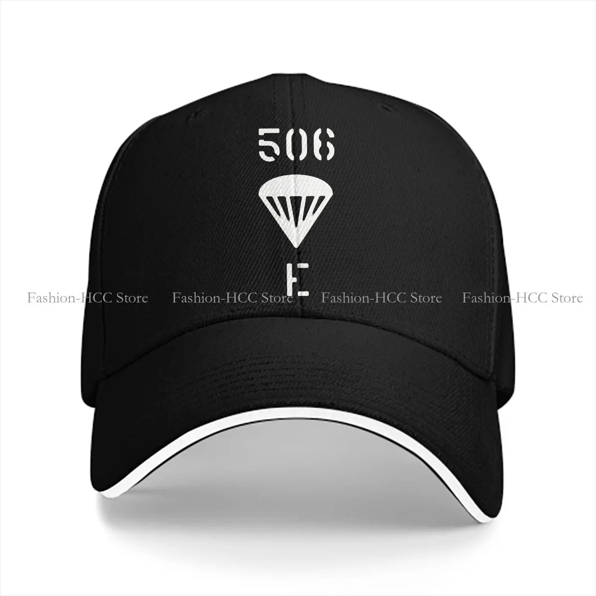 WW2 506 pir Easy Company Band of Brothers Classic Solid Color Baseball Caps Peaked Cap Camp Camping Sun Shade Hats Men Women