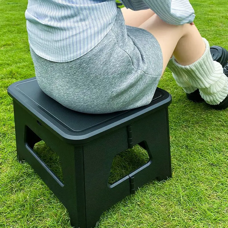 

1PC multifunctional portable foldable outdoor stool toilet, car emergency camping toilet seat, travel mobile toilet