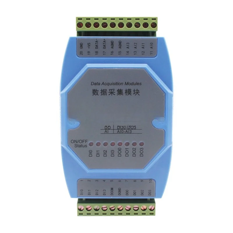 Analog AI Input Switch Input DI Output DO Combined Expansion Module RS485 Modbus RTU