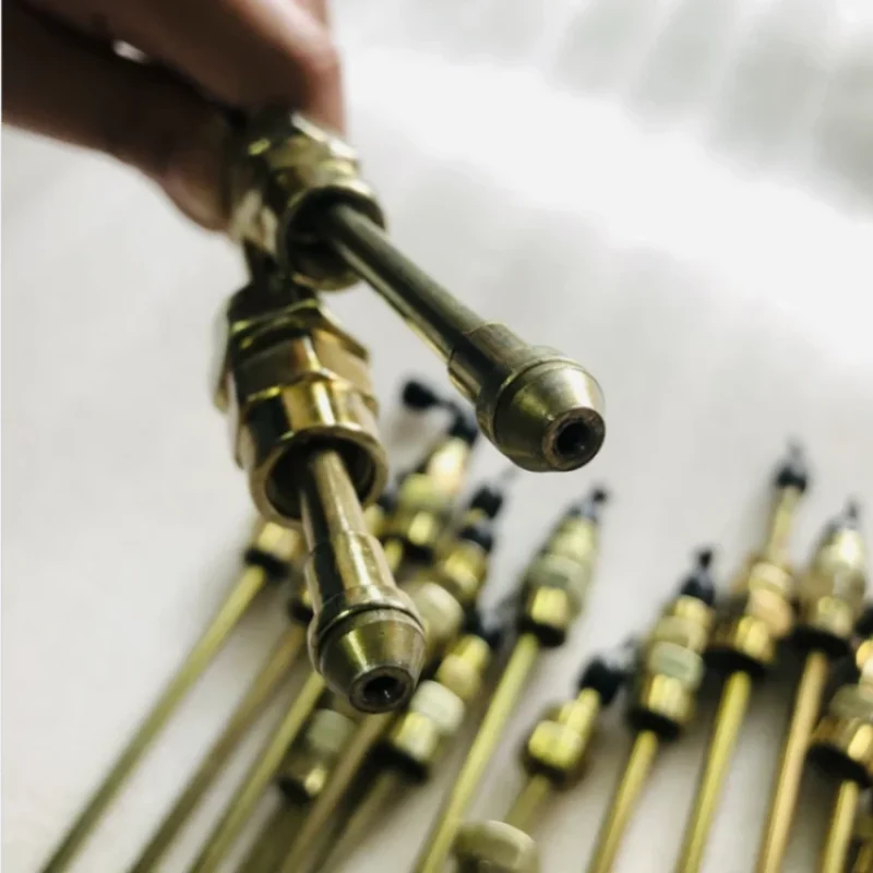 6x2mm 60CM 80CM High Pressure Diesel Tube Pipe for Pump Test Bench Common Rail Fuel Tube