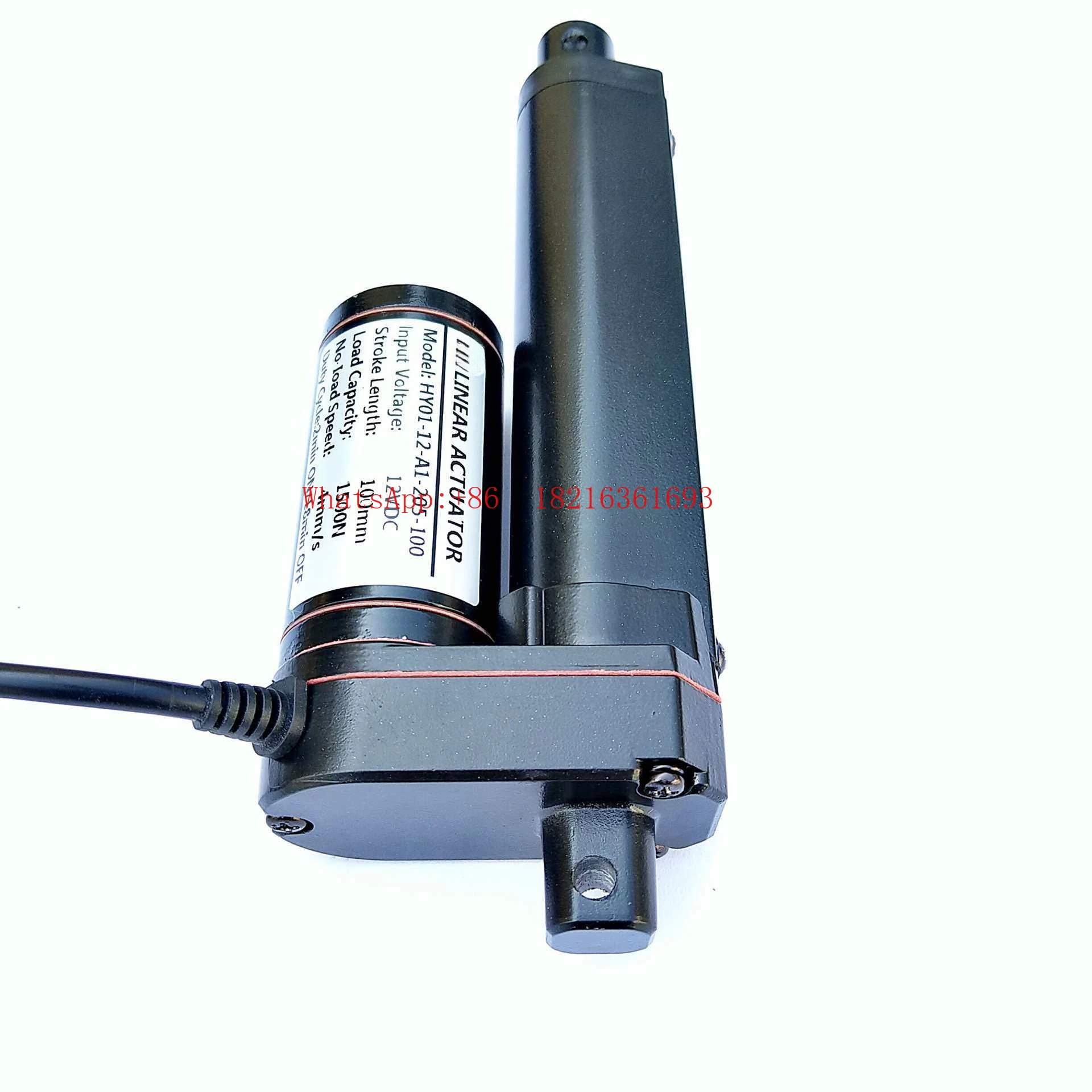 NEW20.26 Small 12V DC Electric Actuator Closed Room Prop Telescopic Actuator Window Pusher Electric Cylinder
