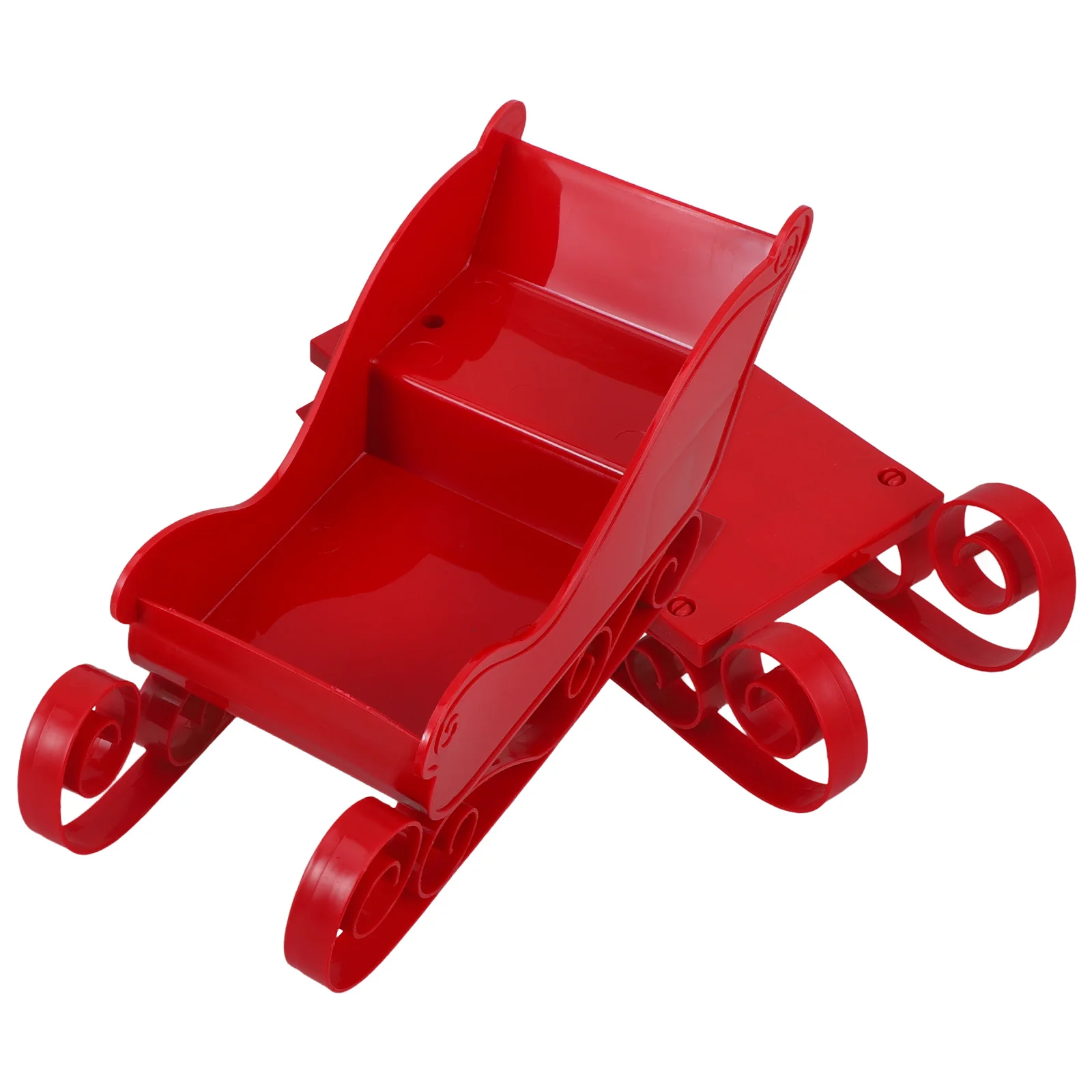 

Adults Sleigh Ornaments Sled Delicate Adornment Christmas Decorations Red Abs Decorative Baby