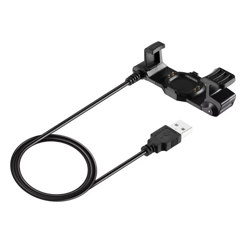 Cargador de base de carga USB, fuente de alimentación, Cable de transferencia de datos, adaptador de Cable de línea portátil para reloj inteligente Garmin Forerunner 225