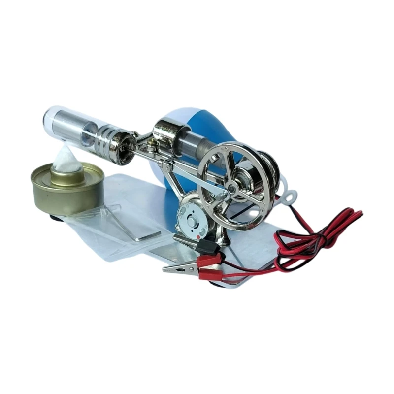 Pädagogisches Stirling-Modell-Dampfgerät für interaktives thermisches Wissenschaftslernen M76A – Detail 1