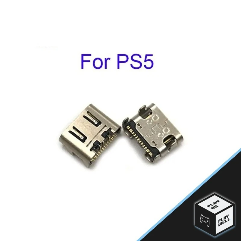 XX 1pc Micro USB Charging Port Plug for Playstation 5 PS5 Controller view 2