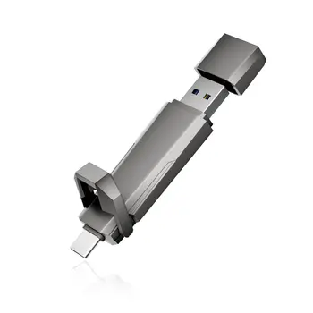 U52 1TB 512GB USB SSD 1000MB/s USB 3.2 Gen 2 Dual SSD USB C Přenosný externí SSD pro Android telefon tablet notebook 10 nejlepší prodej 512GB externí SSD - №3