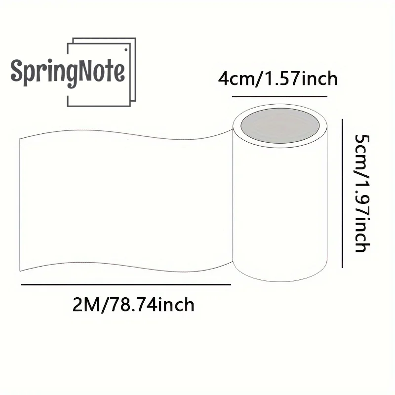 2m/Roll Matte PET Tape Vintage Fashion Black Beauty Rose Decorative Tape For Sticker Scrapbooking Journal Card Making Stationery