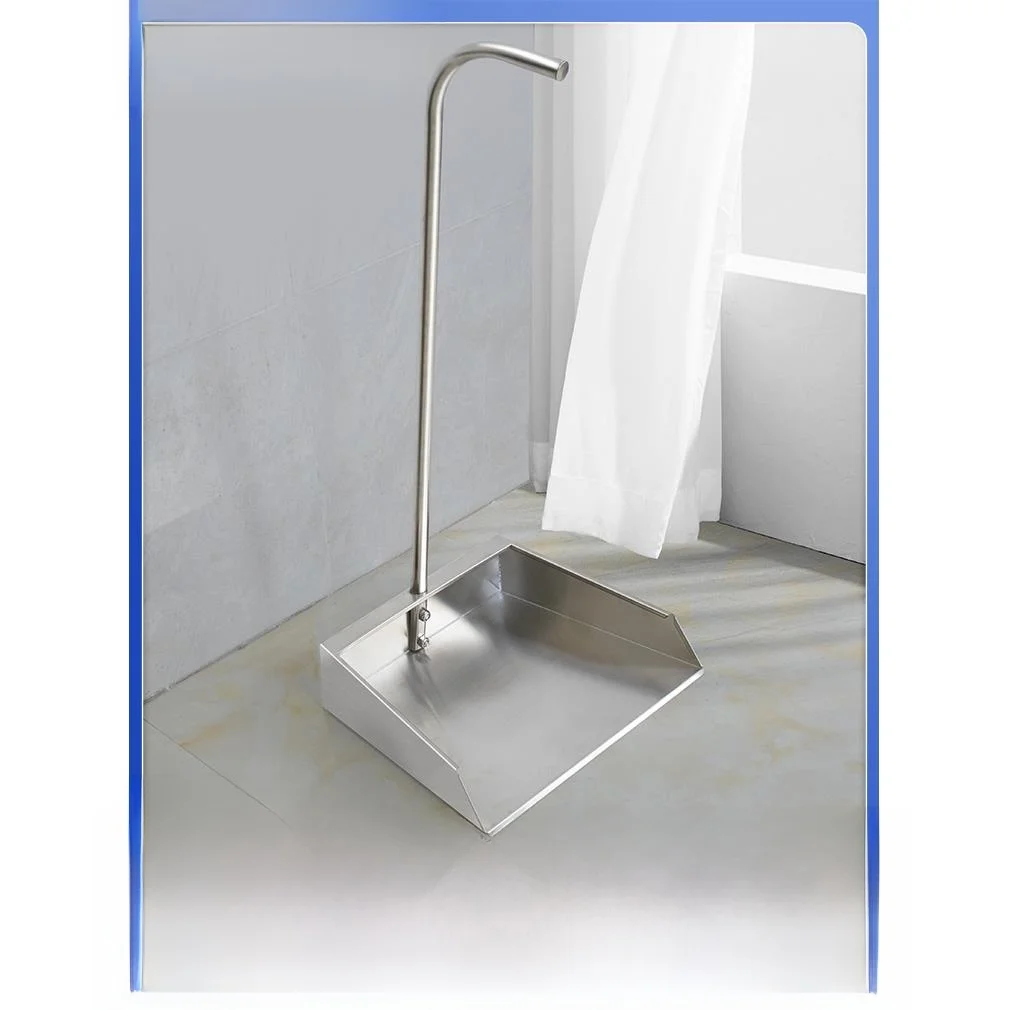 

Совок для мусора из утолщенной нержавеющей стали, для уборки дома, на улице и в помещении, большой, для подметания пола