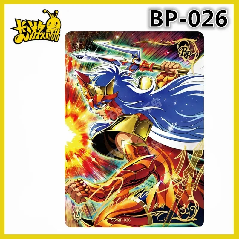 KAYOU Saint Seiya 3 Series Cards BTR BMR SSR SE BP UR UTR MR Original Anime Characters Collectibles Birthday Gift Children\'s Toy