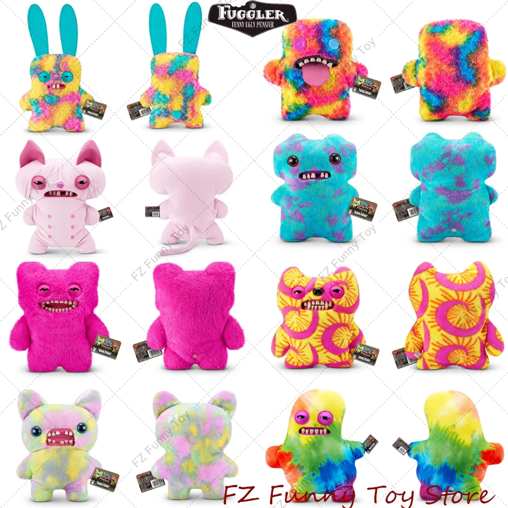 Big Fuggler Monster Original Plush Doll Large-Sized 22-44Cm Ugly Tooth Monster Fluffy Sphynx Cat Stuffed Cushion Pillow Toys