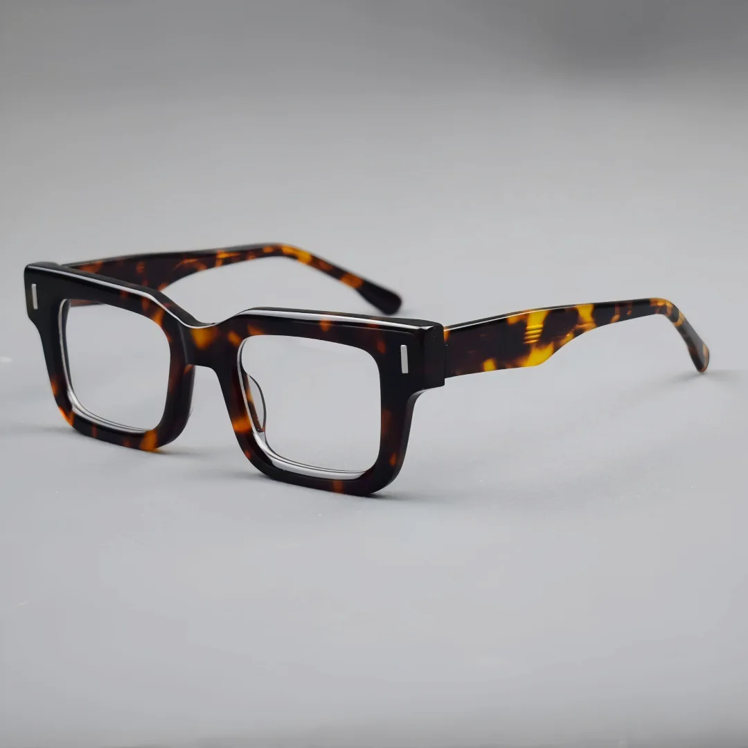 

Thicken Acetate Glasses Frame Men Vintage Luxury Brand Designer High Quality Women Myopia Prescription Optical Eyeglasses Frames