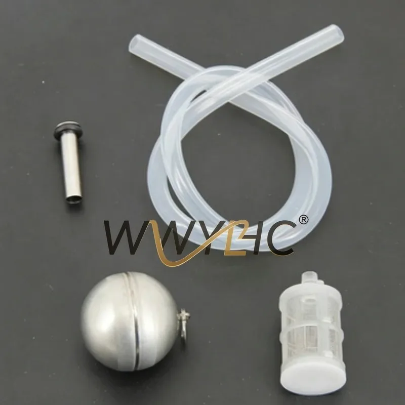 Food Safe Silicone Suction Tube Floating Ball Filter Kit Replacement Parts For Beer Barrel Brewing Use