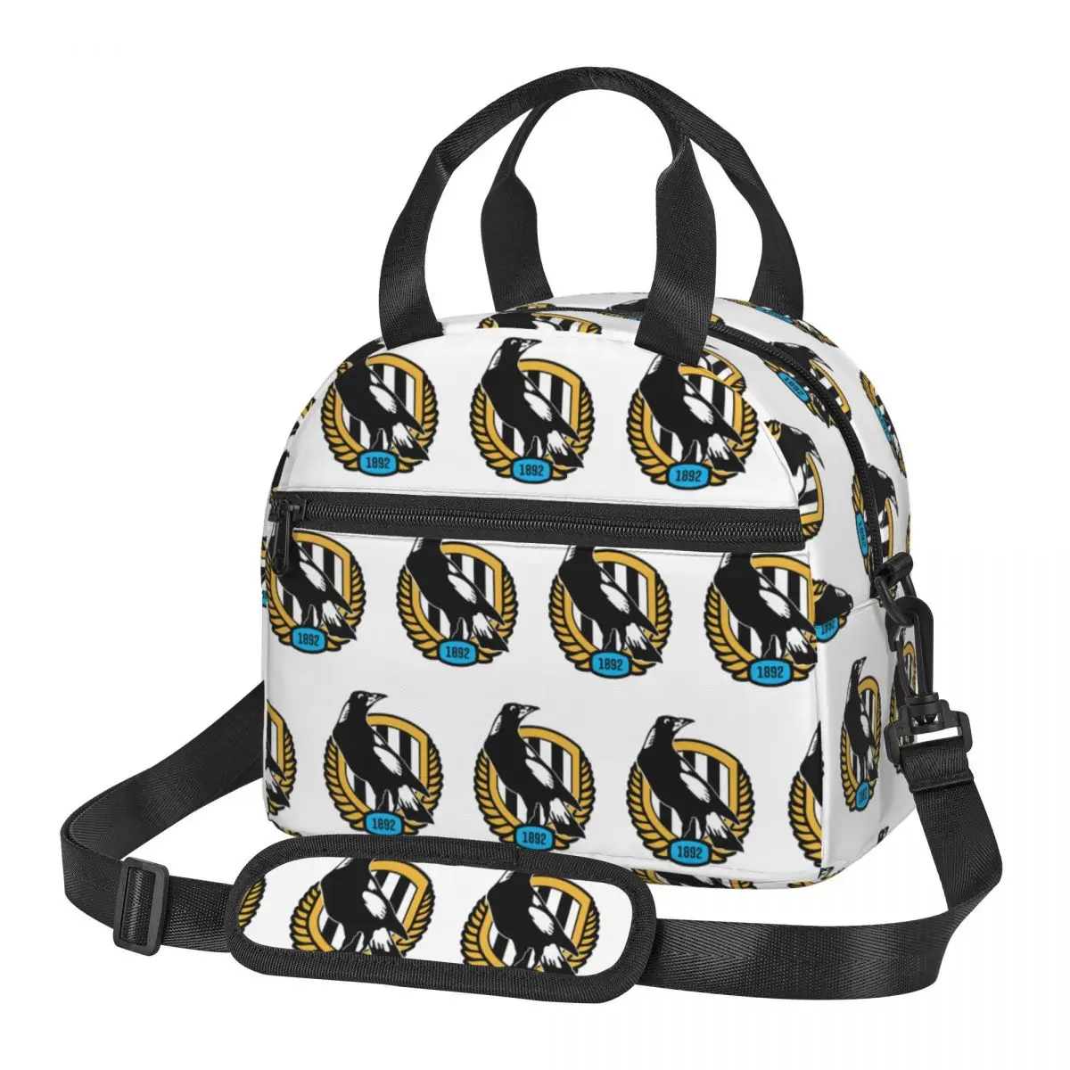 Sac à déjeuner isotherme avec logo Alternatif des Newcastle United pour femmes, boîtes de rangement pour bento, conteneur isotherme, sac à déjeuner thermique