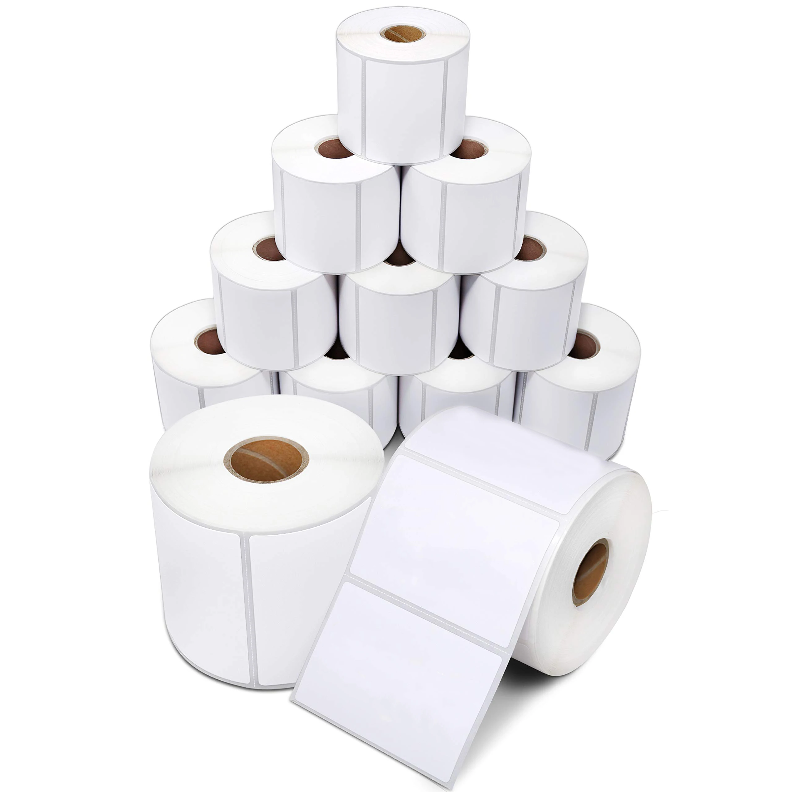 12Roll M110 Label White Thermal Paper 40x30mm Compatible with M220 M110 M110S M221 M200 Label Printer Square Self-Adhesive Label