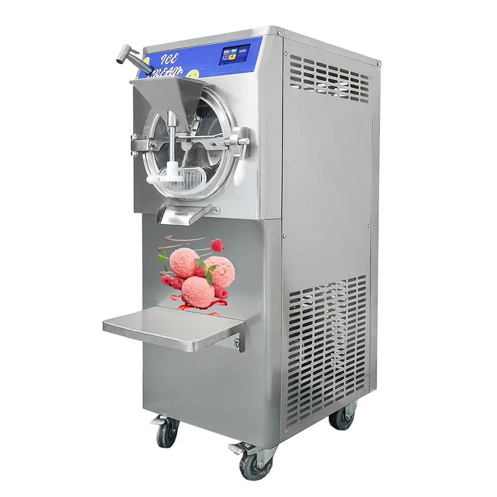 

Commercial 5 Function Ice Cream Machine Batch Freezer Sorbet Gelato Machine/Slush Italian Ice Machine Free Wash Scoop