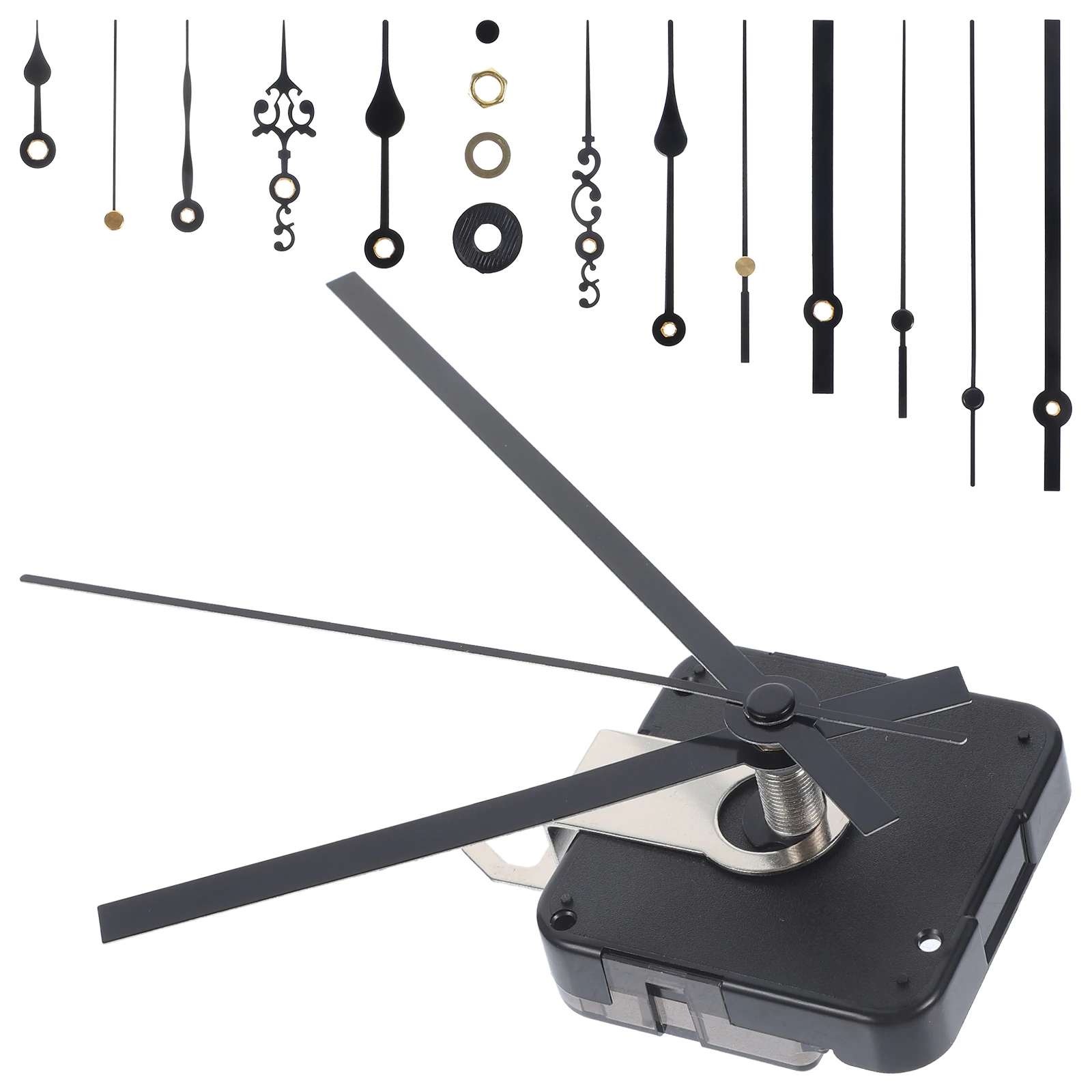 

Quartz Movement Wall Clock Mechanism Parts Silent Clock Kit DIY Craft Minimalist Design High Precision Performance