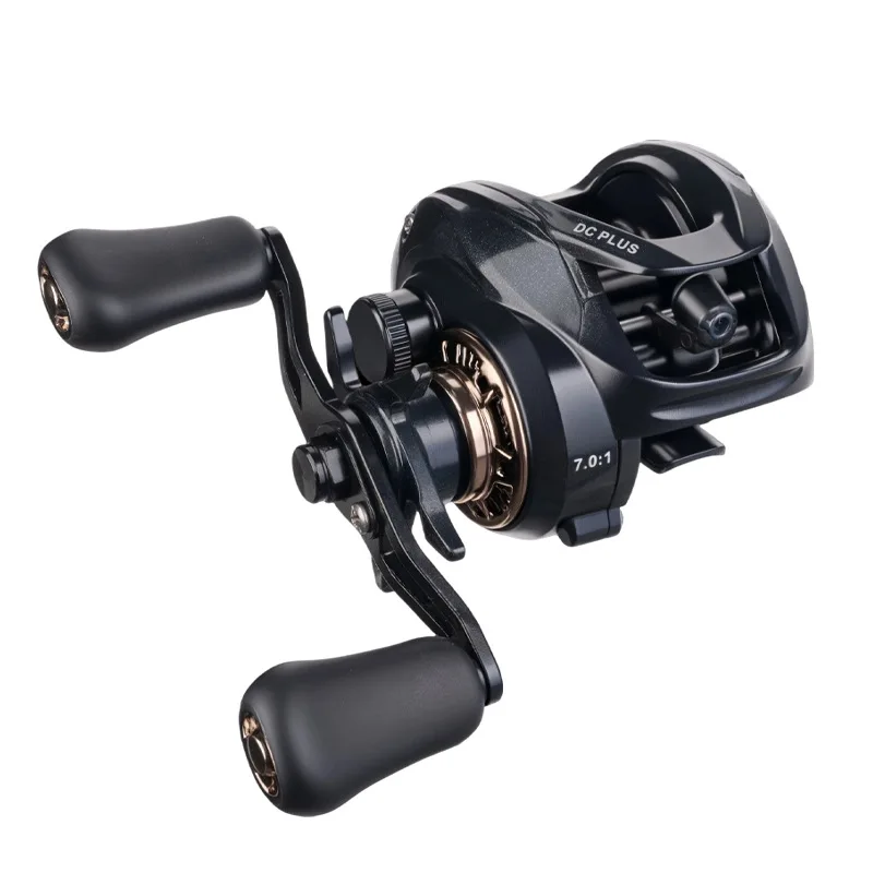 

Durable Metal Bait Casting Reel for Bait Casting High-Strength Explosion-Proof Line Integrated Casting 7.0:1 Gear Ratio 8kg Max