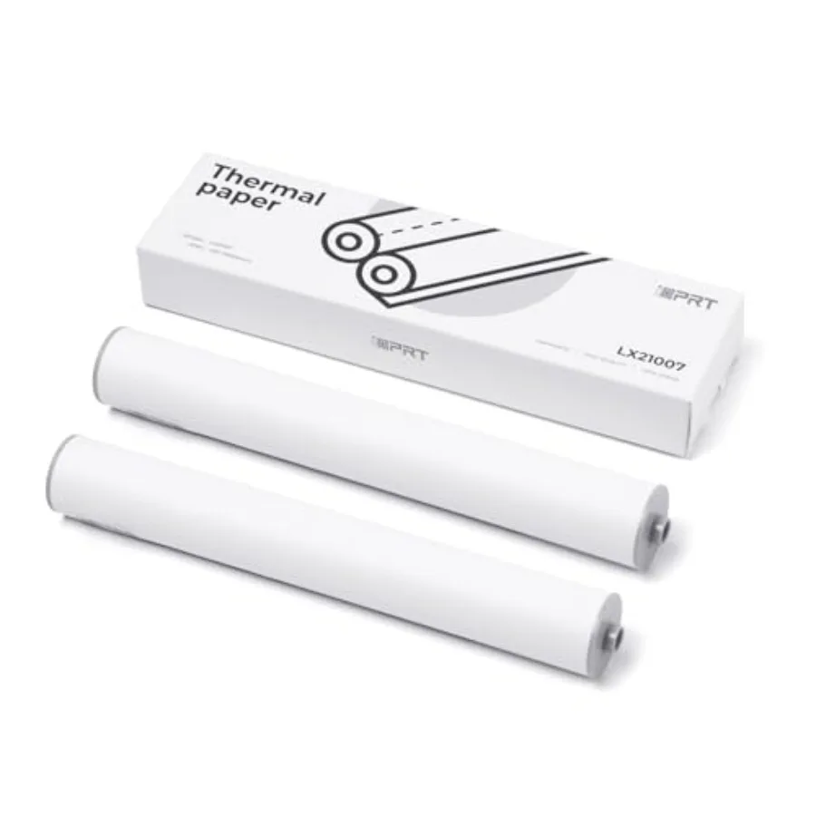 

Thermal Paper 2 Rolls Thermal Paper '' Width,Compatible with MT890/HPRT MT810/M08F/ITP01/ITP04, BPA FreeandSupport Contract, Pi