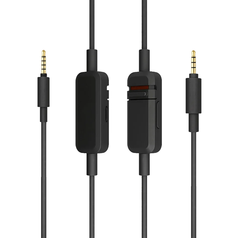 OFC-Cable de extensión de repuesto para auriculares Beyerdynamic MMX300 MMX 300, 2. ª generación, con micrófono, Control de volumen y silencio
