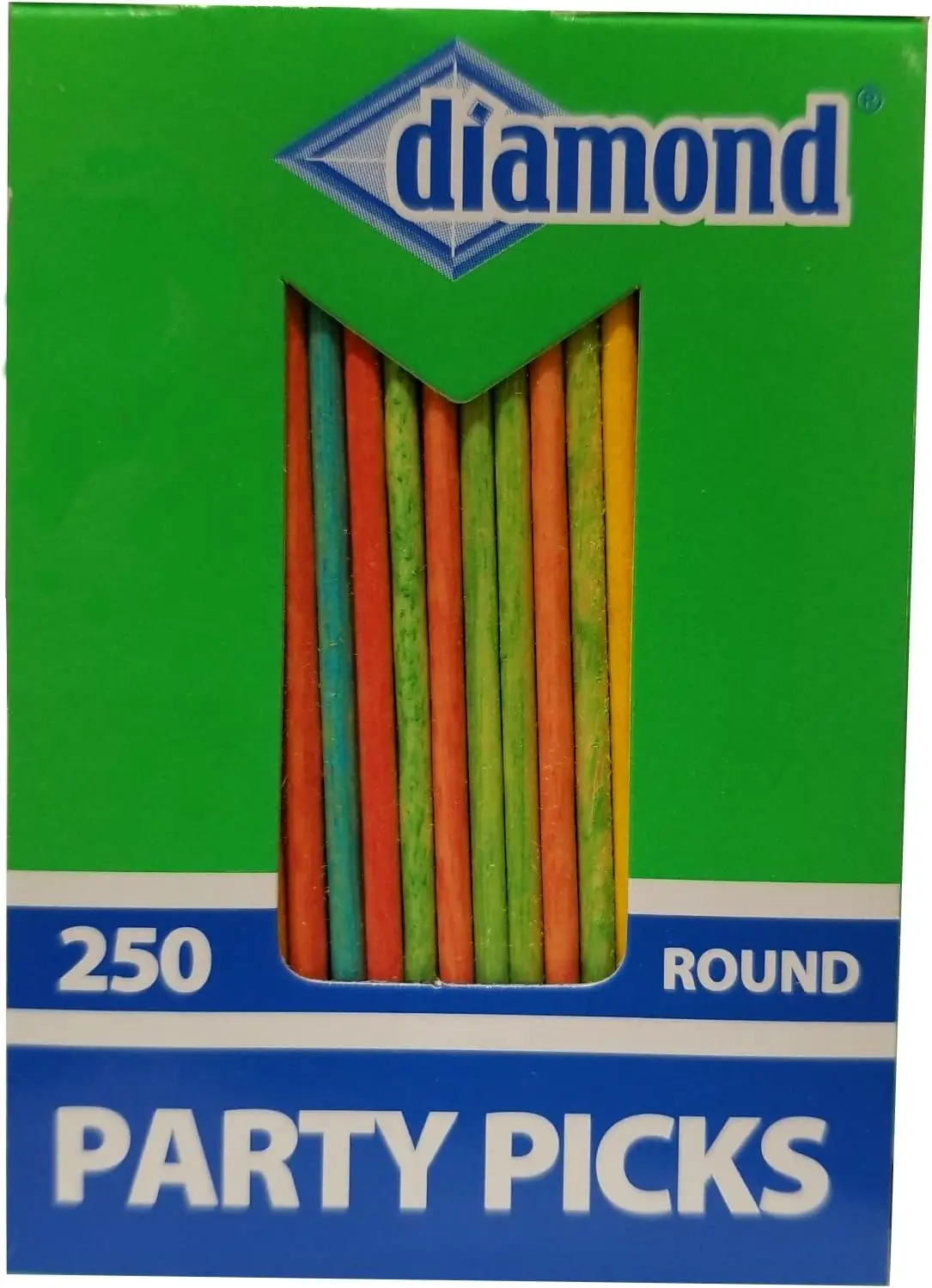 

Round Colored Party Toothpicks