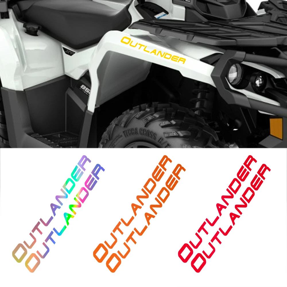 ATV Stickers Vinyl Decals for Can Am Outlander 1000 800 700 650 570 500 450 400 Canam Can-am Graphics Logo Emblem Accessories