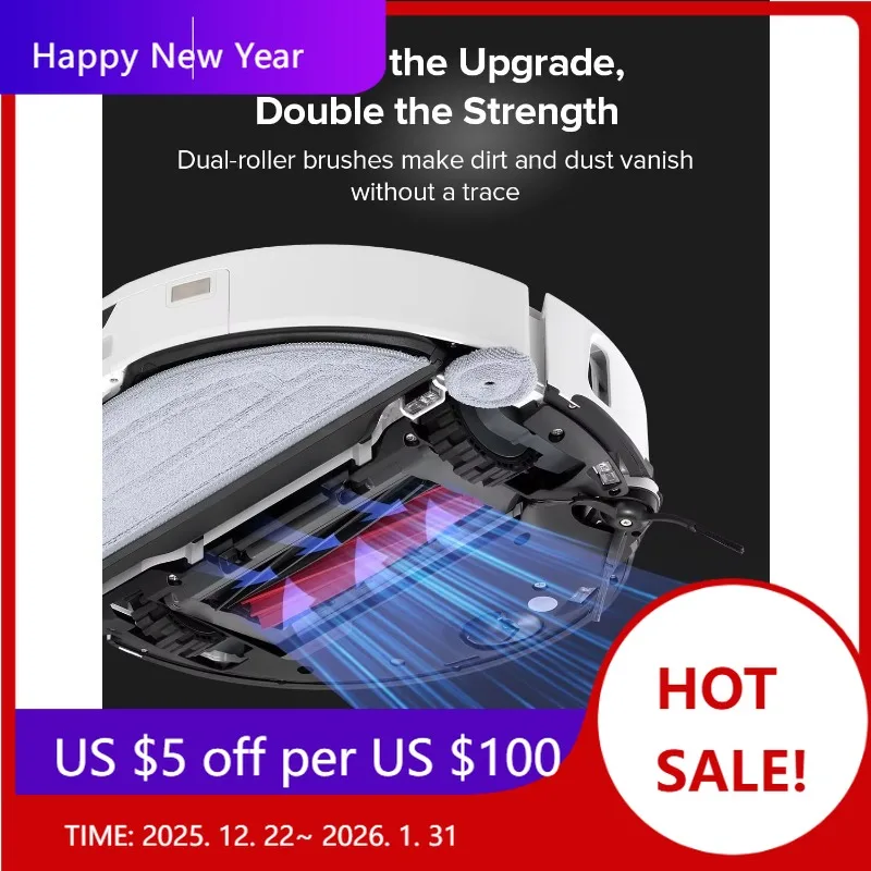 

Roborock Smart Robotic Vacuum 10KPa High Suction Self-Cleaning Wet Dry Sonic Mop Obstacle Avoiding Deep EU Brushless Heated Dryi