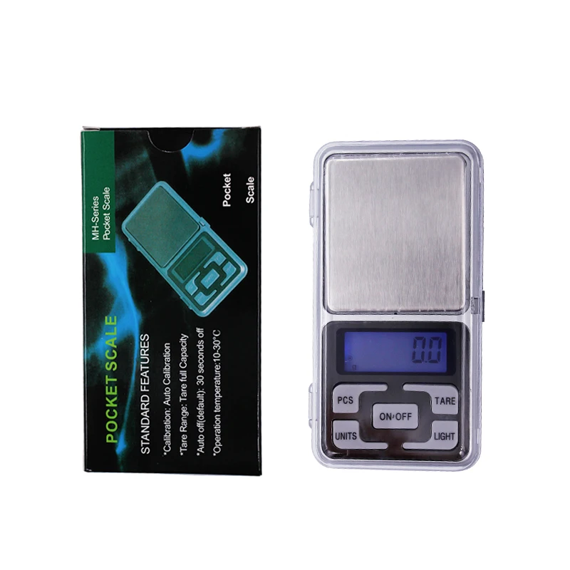 Mini báscula electrónica de bolsillo, balanza Digital LCD de 1000g, 0,1g, 1kg, para joyería, 30% de descuento