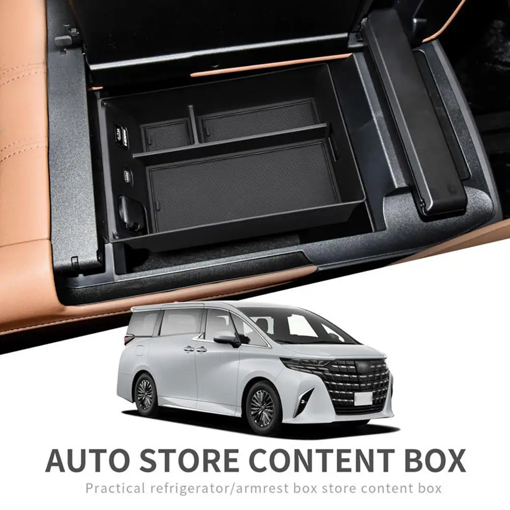  for Toyota Alphard 40 Series 2023 2024 Dedicated Console Tray Console Tray Console Box Inner Tray Center Console Accessory Y6V2