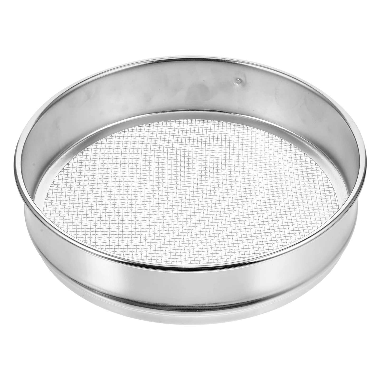 Soil Sieve Stainless Steel Sifter for Gardening Punch Frame Lab Tools Test Fine Mesh