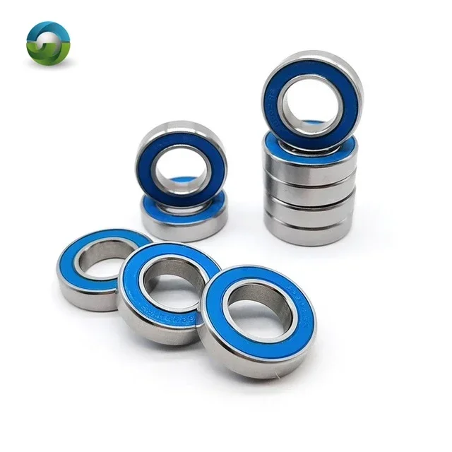 10PCS MR85RS Bearing ABEC-7  5X8X2.5 mm Miniature MR85-2RS Ball Bearings Blue Rubber Sealed MR85 RS