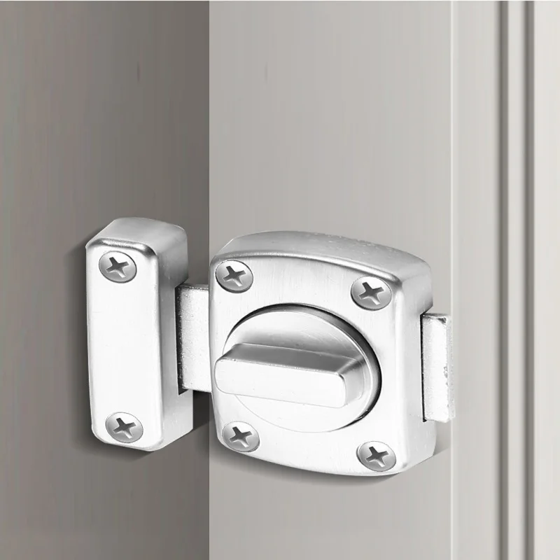 مزلاج باب مربع، أبازيم قفل دوارة لليسار واليمين، أبازيم قفل متوفرة، إدراجات سميكة #3