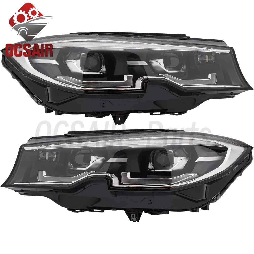 

For BMW 3 Series G20/G21/G28 2019 2020 2021 LED Headlight Assembly Head Lights w/LED DRL Direct Replacement 9481719 9481720