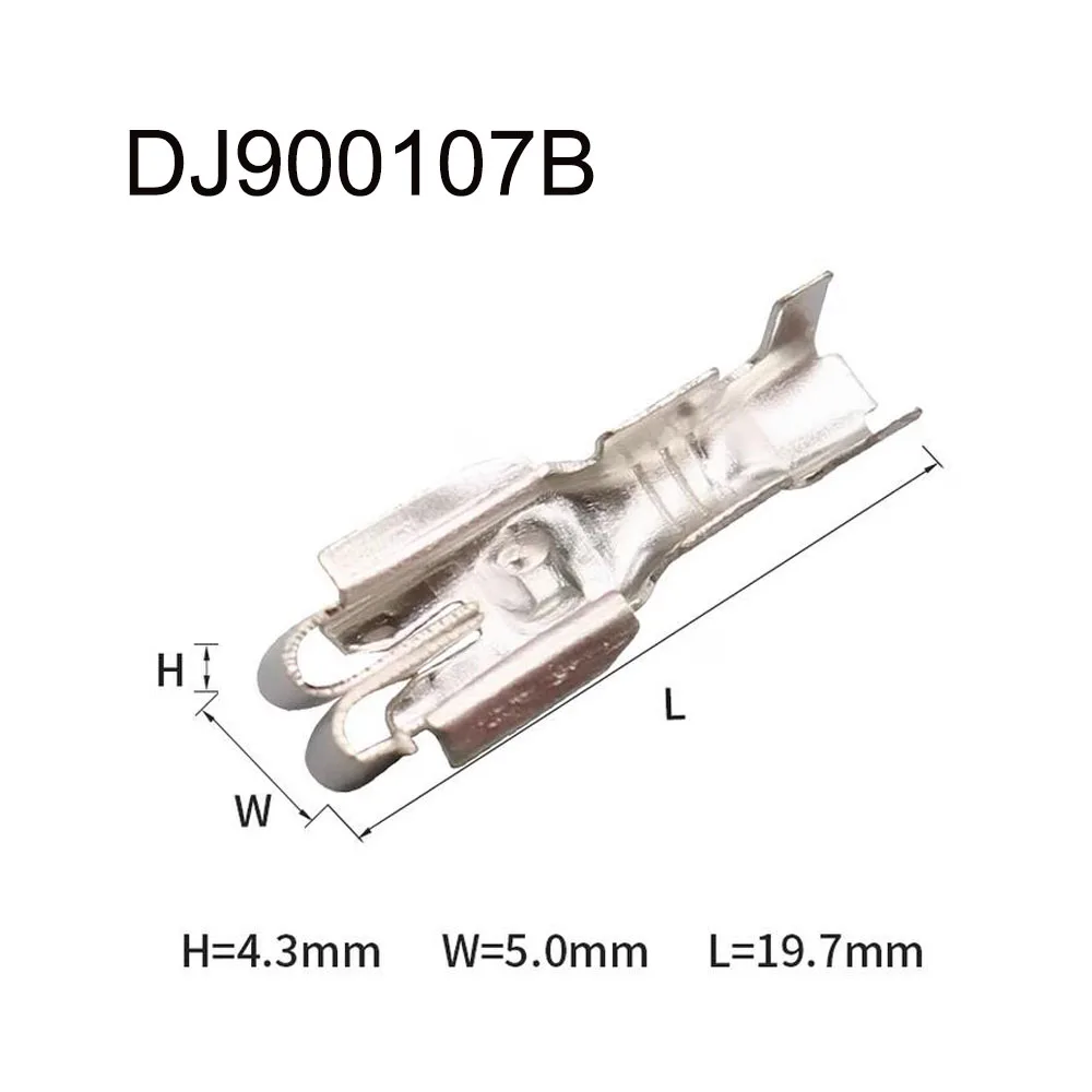 1000PCS DJ900107B New energy auto connector Terminal brass pin Waterproof harness terminal cable socket