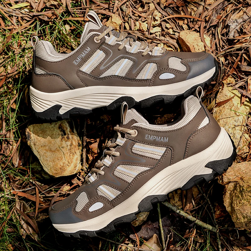 

Дышащая, нескользящая и износостойкая походная обувь для мужчин и женщин, повседневная уличная обувь для горного треккинга с низким верхом для занятий спортом,