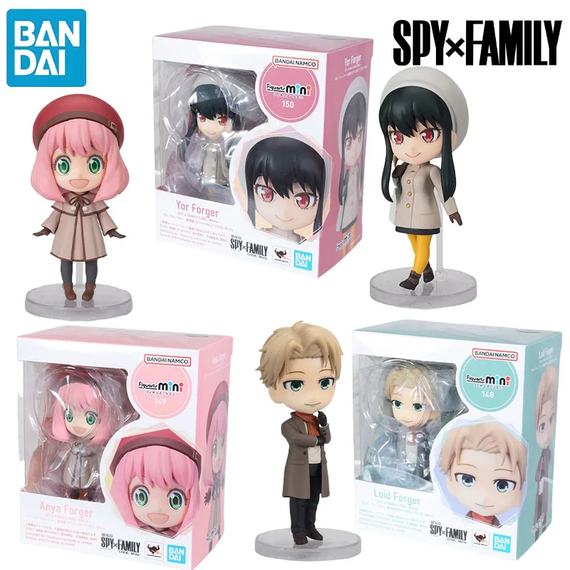 

В наличии Bandai Genuine Figuarts Mini SPY FAMILY Anya Forger Аниме Персонаж Детский Рождественский Подарок Коллекция Экшн-Игрушек Модель