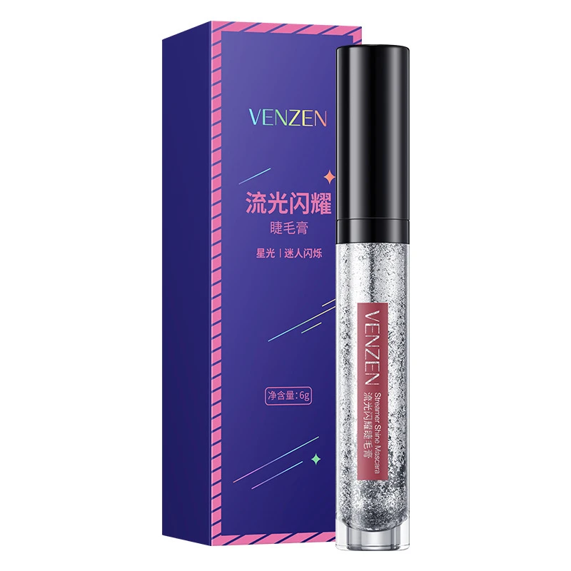 Bioaqua VENZEN  light shining on makeup waterproof anti-perspiration heavy eyebrows natural roll become warped eyelash to cream