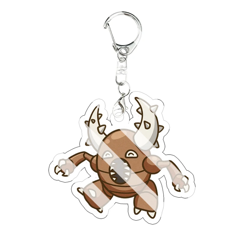 Dragonite Mimikyu Acryl-Schlüsselanhänger Zorua Jirachi Phantump Cartoon-Anhänger Schlüsselring Sammlerstück Taschenanhänger Anime Geburtstagsgeschenk – Detail 15