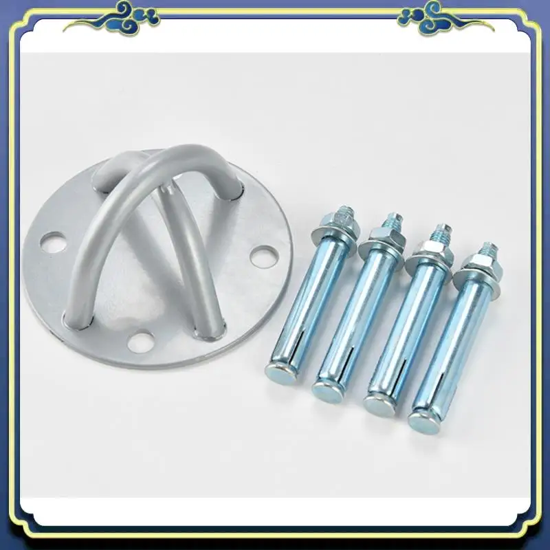 

Latest Hanging Plate Of Yoga Hammock In The Air Sandbag Hook Fixed Plate Load-Bearing Dance Ring Swing Fixing Buckle