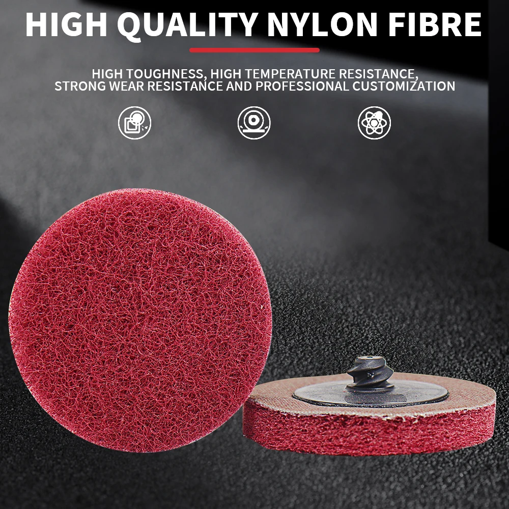 SI FANG 2/3 인치 롤 잠금 샌딩 디스크 패드 목공 금속 로타리 도구 표면 샌딩 연마 사포