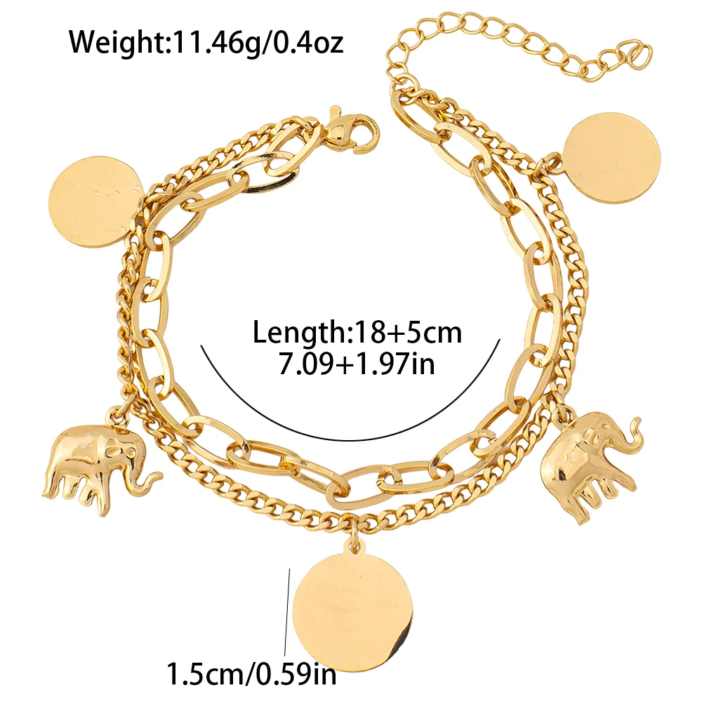 Vergoldetes Armband im Hip-Hop-Stil, einzigartiges, modisches, lustiges Design, gebogener Unisex-Schmuck – Detail 11