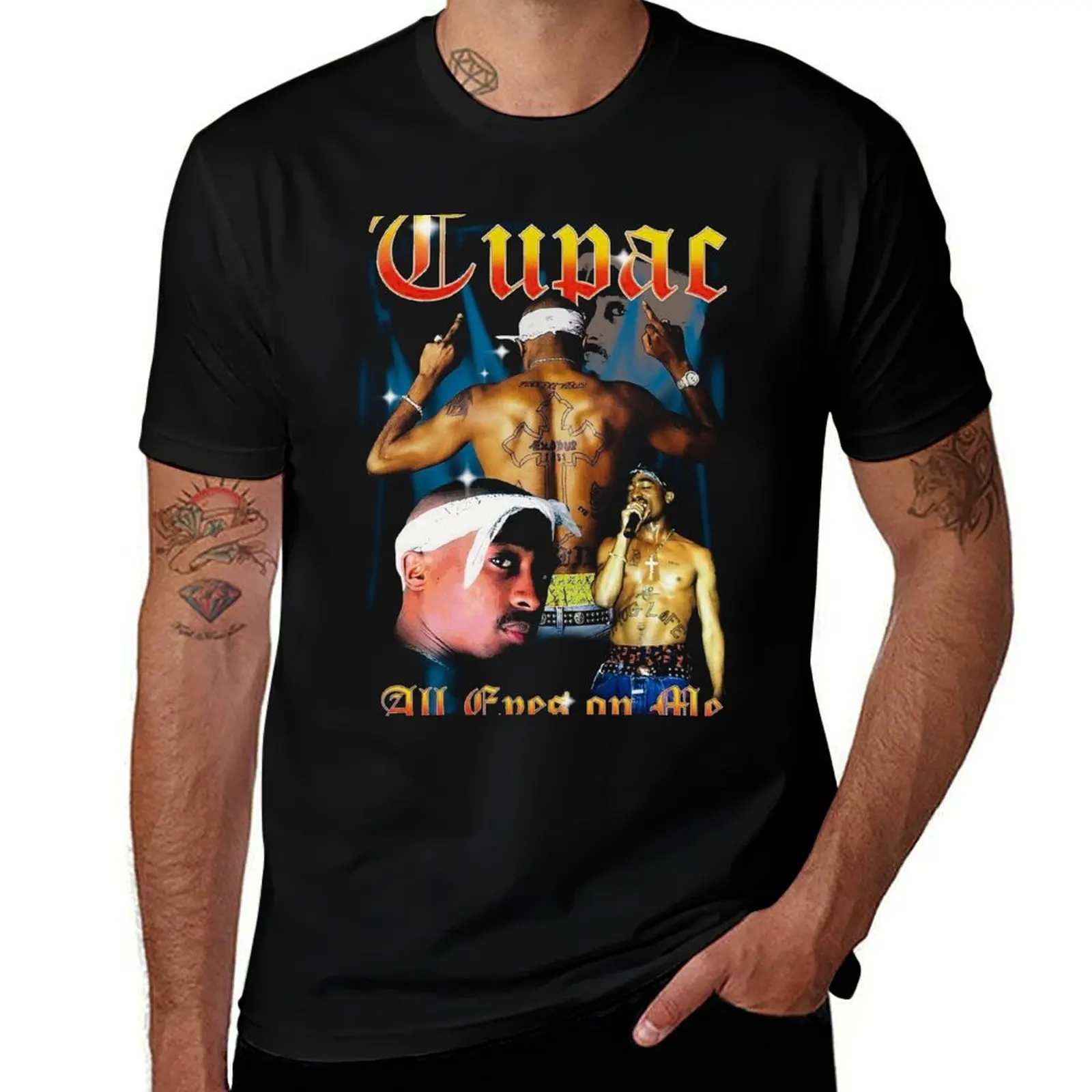 TUPAC T-Shirt Minimalist Casual Short Sleeve Top T-Shirt