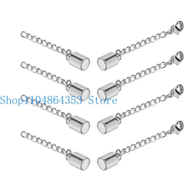

652F стильные удлинители ожерелья и браслетов, регулируемая длина, цепочки из сплава металла, удлиненные хвостовые цепочки,